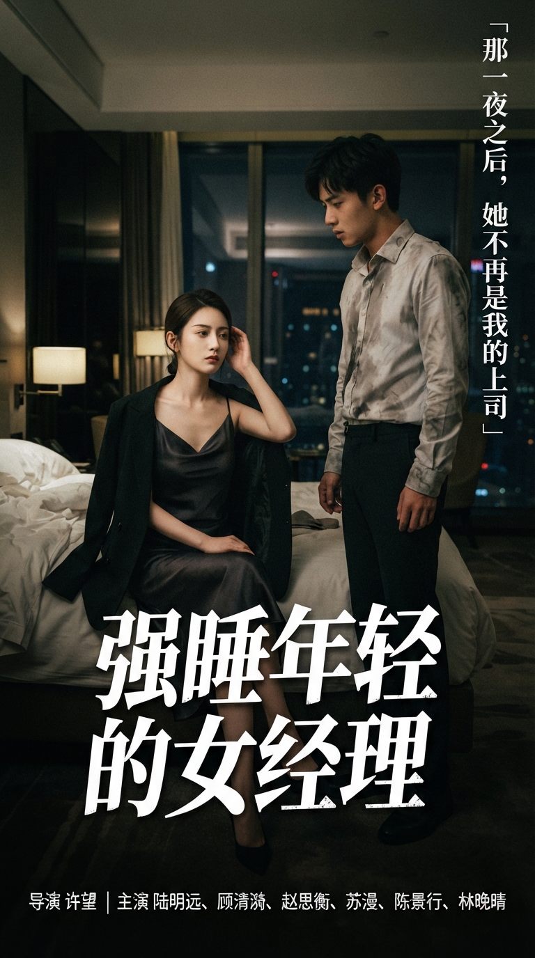 《强睡年轻的女经理》海报